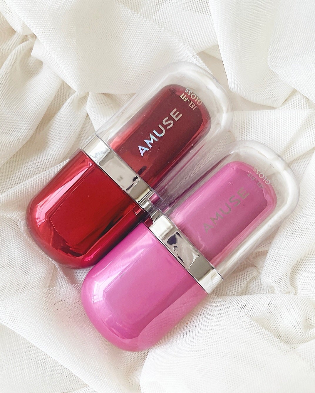 ジェルフィットグロス/AMUSE/リップグロスを使ったクチコミ(4枚目)