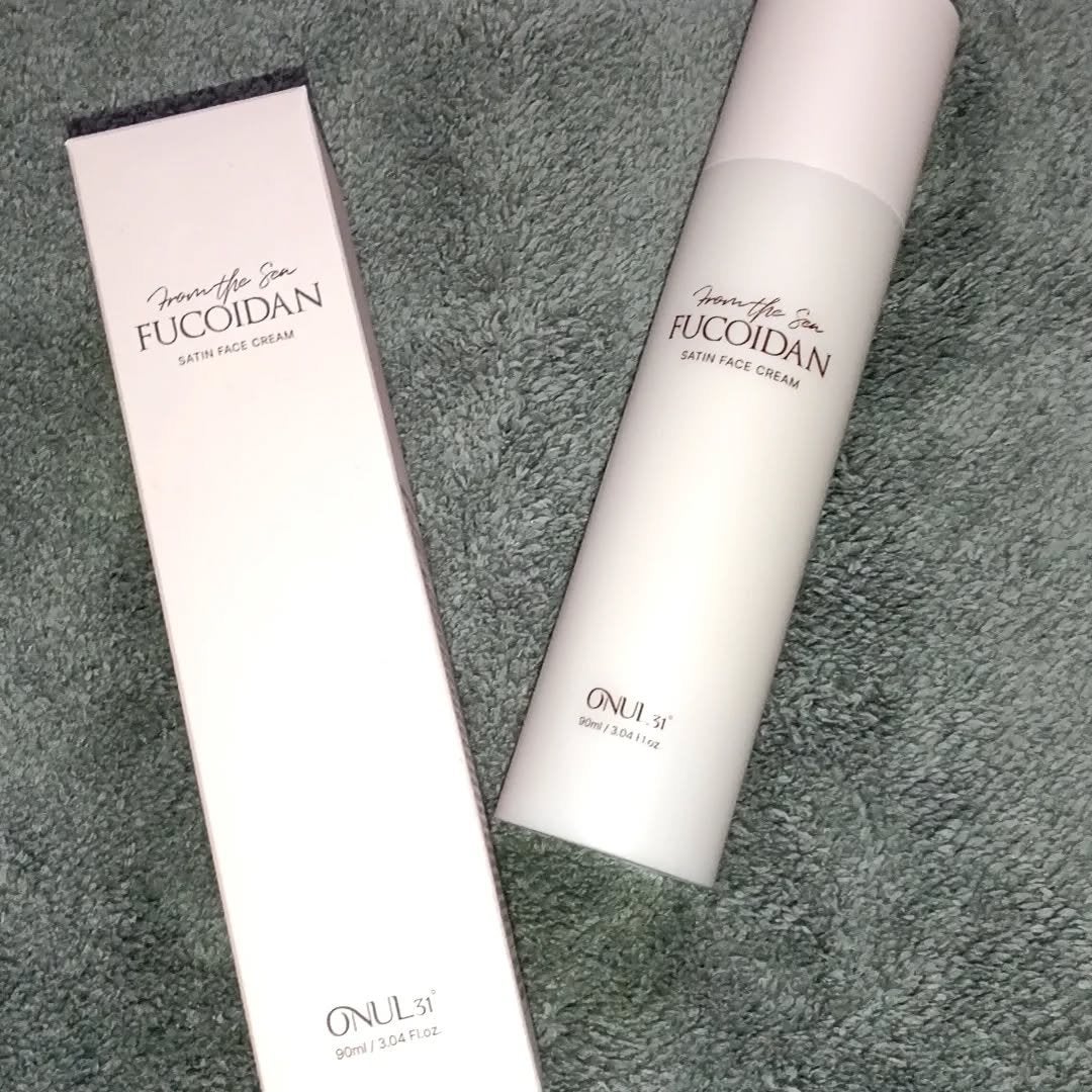 フコイダンサテンフェイスクリーム/ONUL31/フェイスクリームを使ったクチコミ(1枚目)