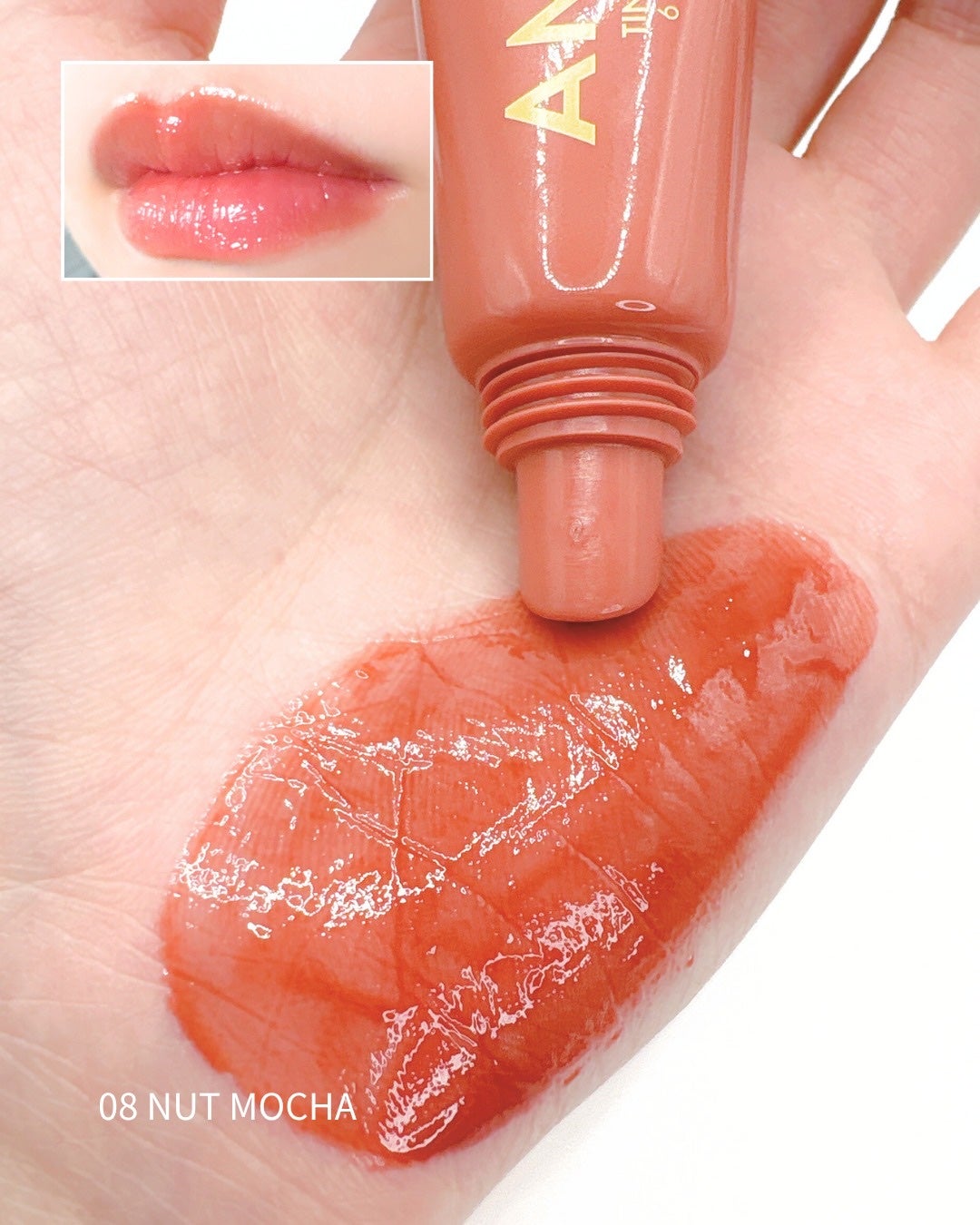 ケア/ティントバームキーリング/AMUSE/リップグロスを使ったクチコミ(3枚目)