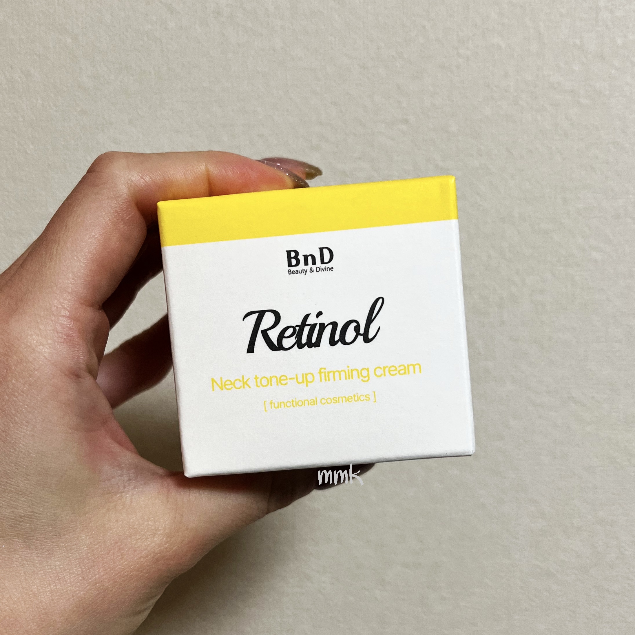 BnD ネックアイロン トーンアップ クリーム/BnD/ネック・デコルテケアを使ったクチコミ（3枚目）