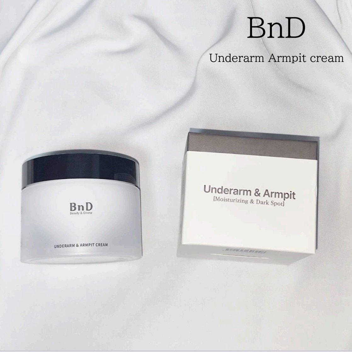 BnDアンダーアームクリーム(ボディクリーム)/BnD/デリケートゾーンケアを使ったクチコミ（1枚目）