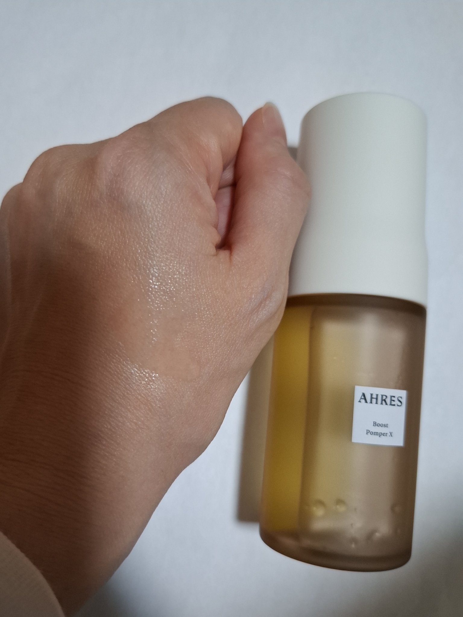 ブースト ポンパー X/アーレス/美容液を使ったクチコミ（2枚目）