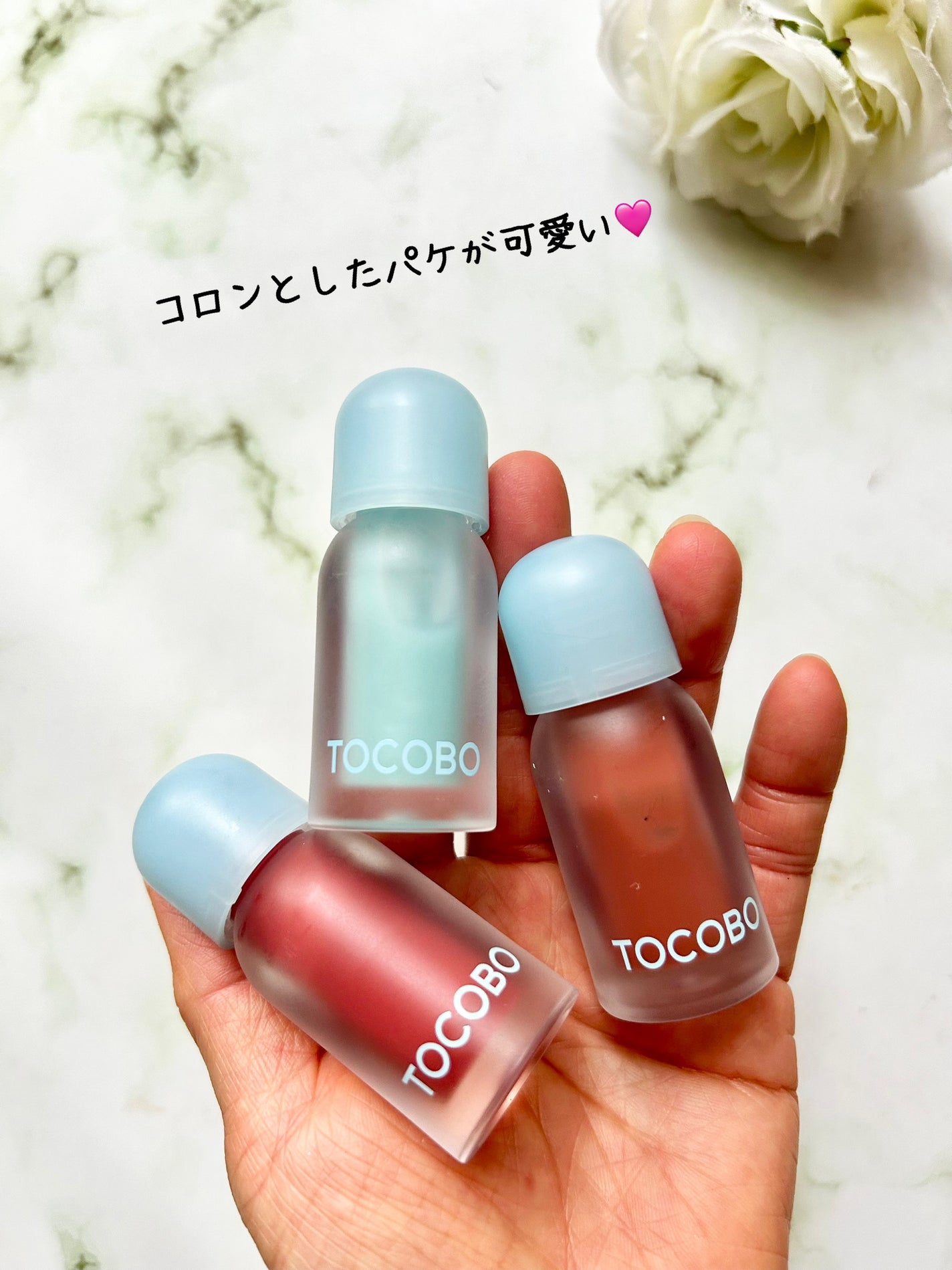 ジューシーベリープランピングリップオイル/TOCOBO/リップグロスを使ったクチコミ(2枚目)