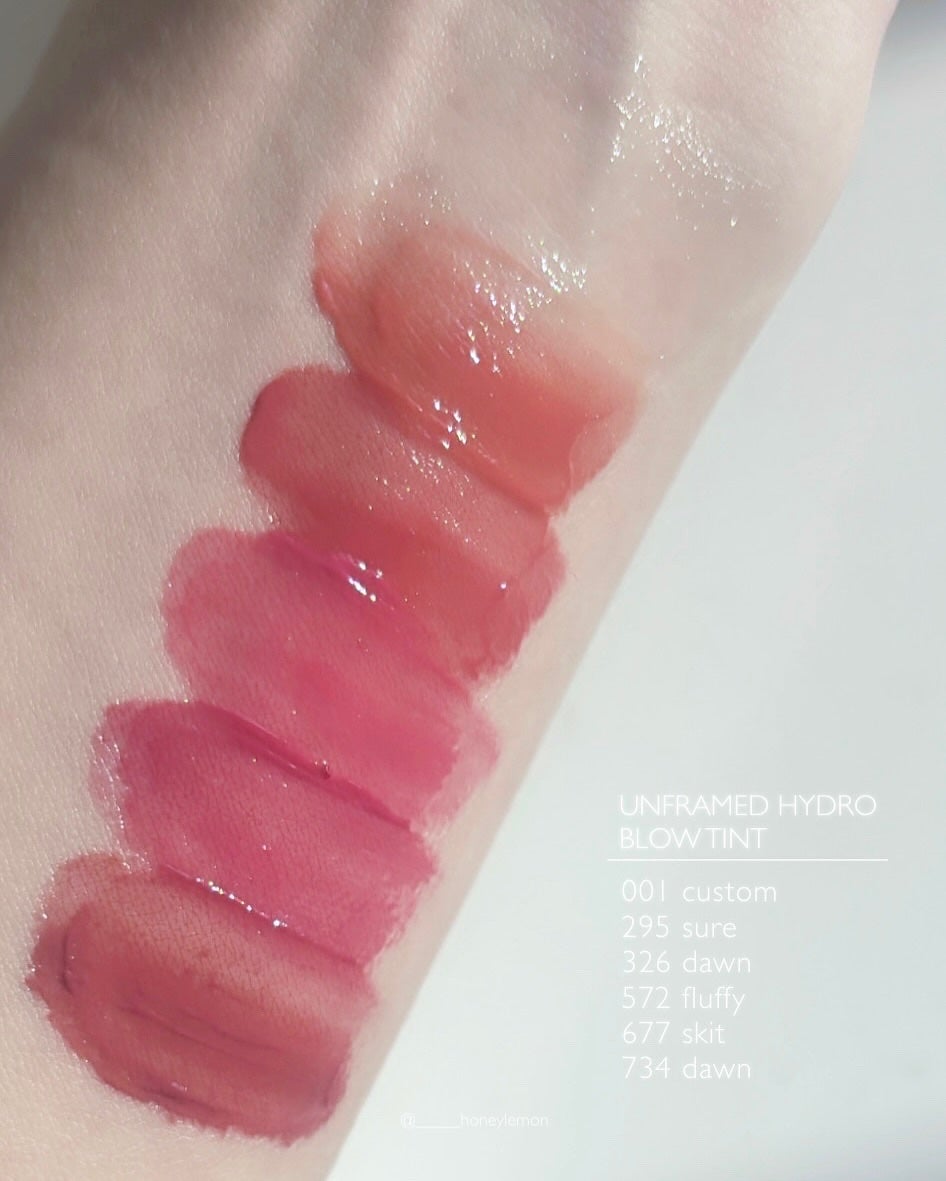 アンフレームドハイドロブロウティント/Oddtype/リップティントを使ったクチコミ(3枚目)