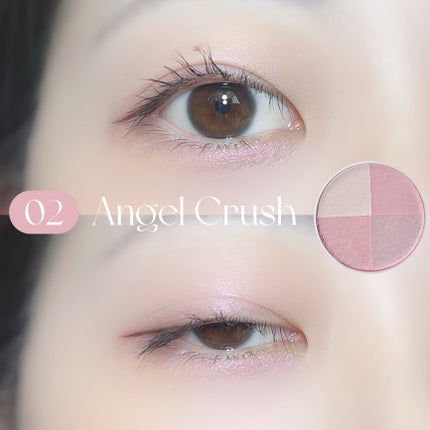 マルチクアッドシャドウ/dasique/パウダーアイシャドウを使ったクチコミ(5枚目)