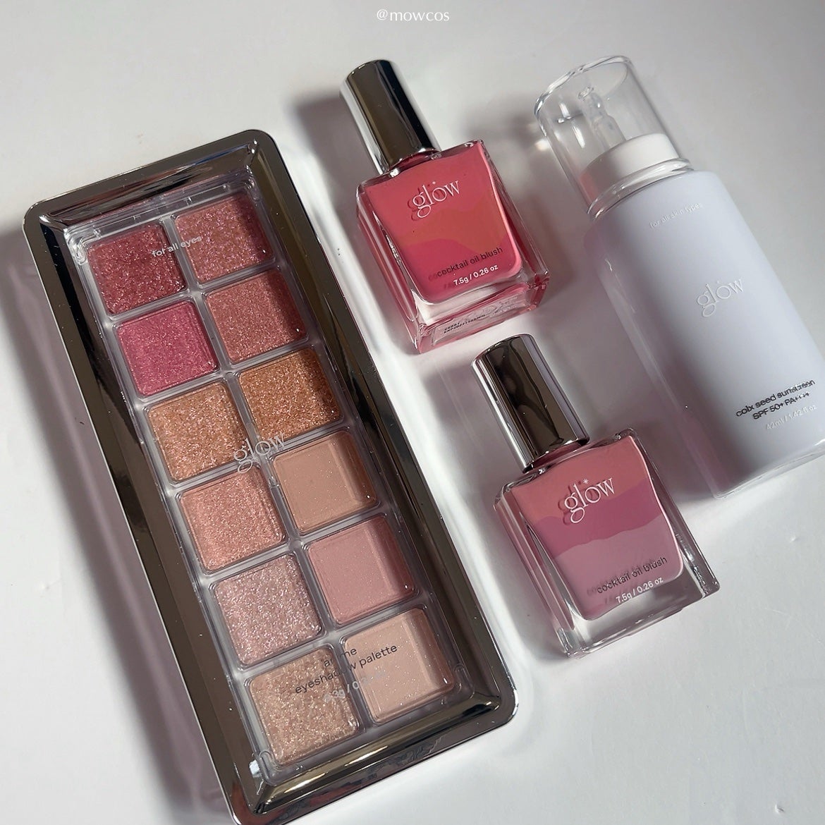 カクテルオイルブラッシャー/glow/リキッドチークを使ったクチコミ(1枚目)