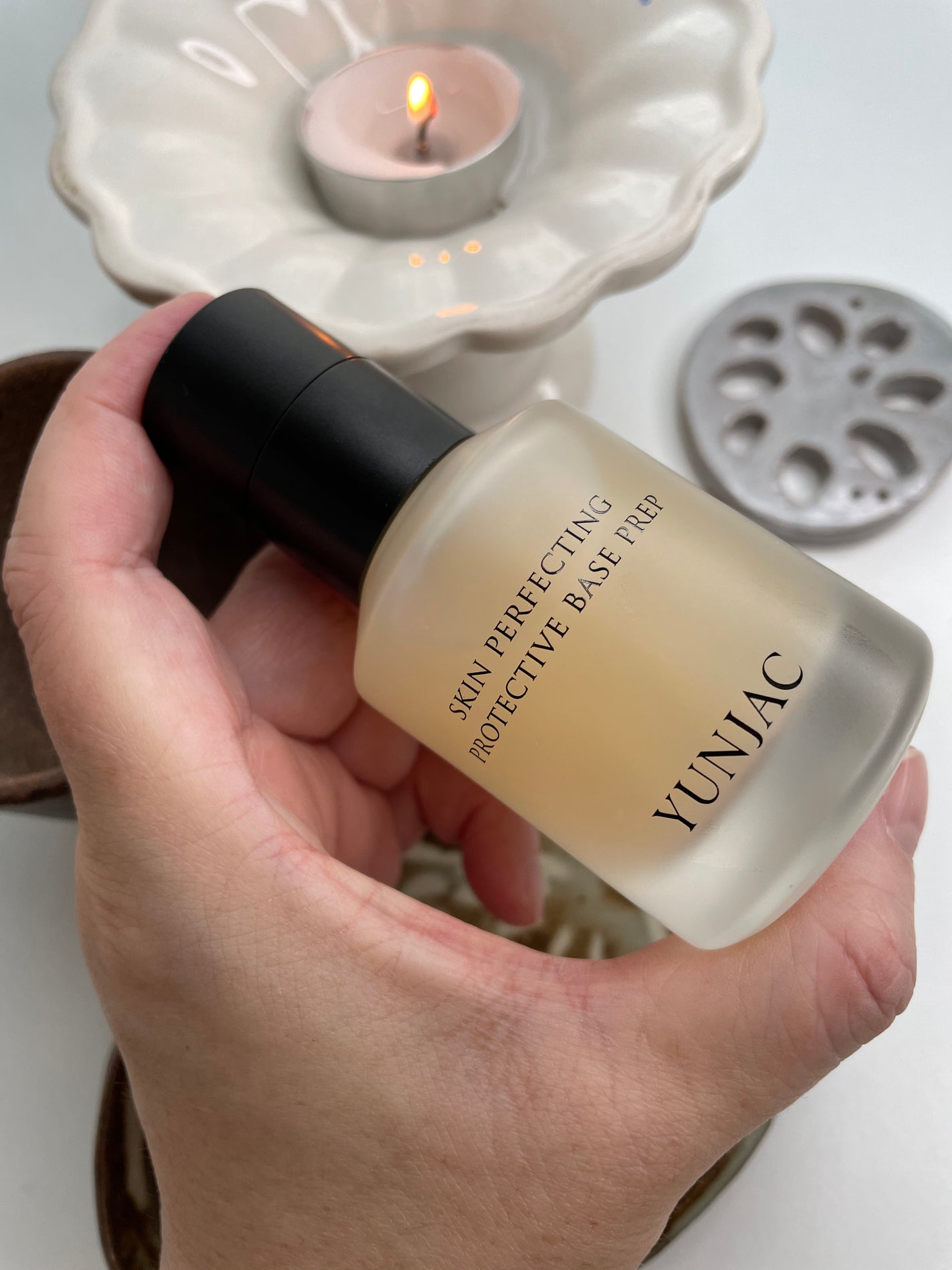 スキン パーフェクティング プロテクティブ ベース プレップ/YUNJAC/化粧下地を使ったクチコミ(2枚目)