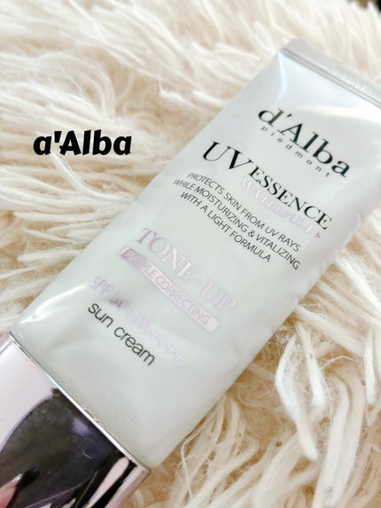 ダルバ ウォータフル トーンアップ サンクリーム(パープル)/ダルバ/日焼け止めクリームを使ったクチコミ(1枚目)