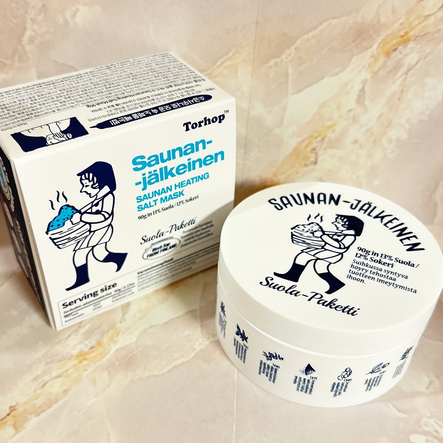 pancakenmaple on LIPS 「TORHOPサウナソルトジェルパック温感効果・高濃度ソルトで毛..」(1枚目)