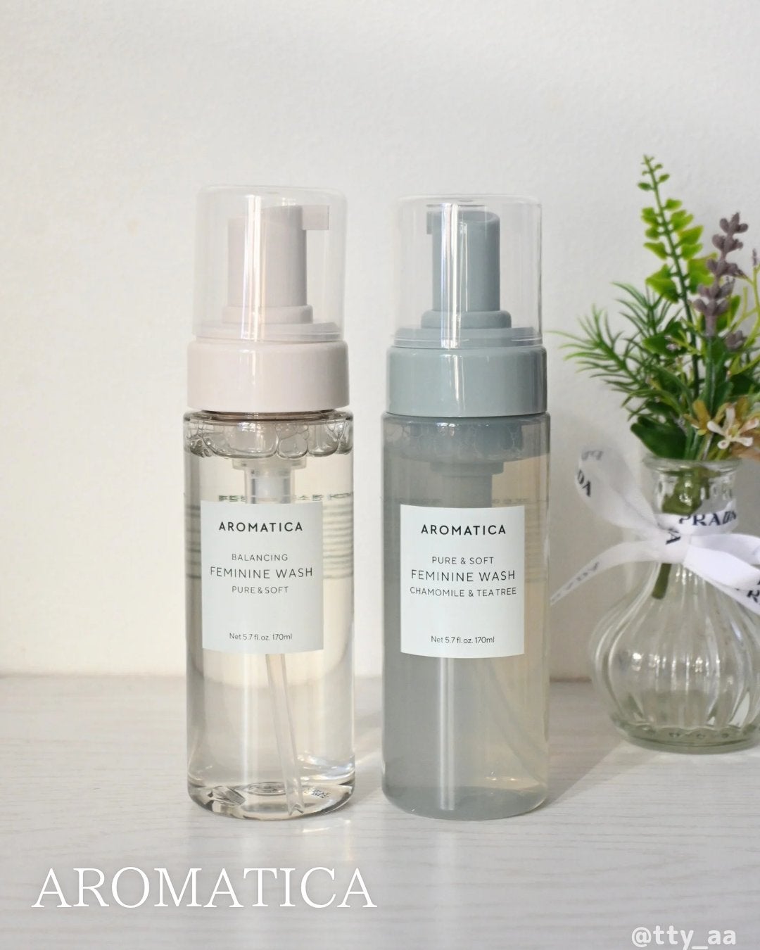 ピュア&ソフトフェミニンウォッシュ /AROMATICA/デリケートゾーンケアを使ったクチコミ(1枚目)