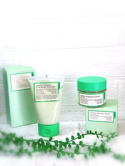 グリーントマトクレイマスククレンザー/FULLY/洗い流すパック・マスクを使ったクチコミ(4枚目)