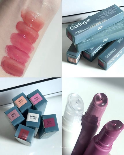 アンフレームドハイドロブロウティント/Oddtype/リップティントを使ったクチコミ(2枚目)