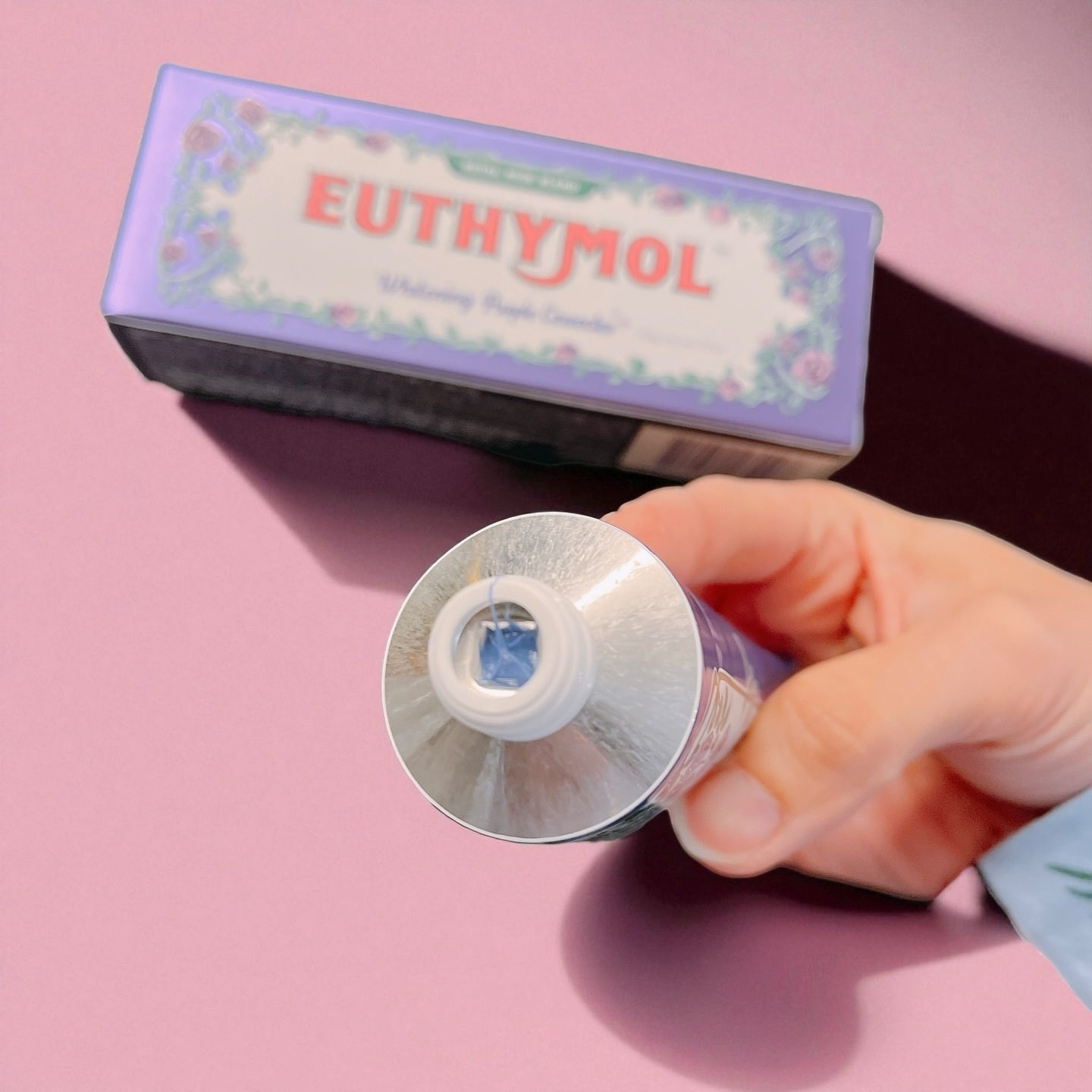 パープルコレクターロイヤルローズブレンド/EUTHYMOL/歯磨き粉を使ったクチコミ（2枚目）