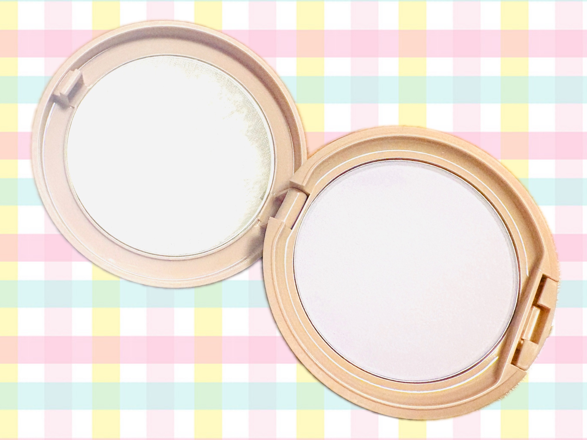 フォギーヴェールセッティングパウダー 02 パープル/SELVE/プレストパウダーを使ったクチコミ（1枚目）