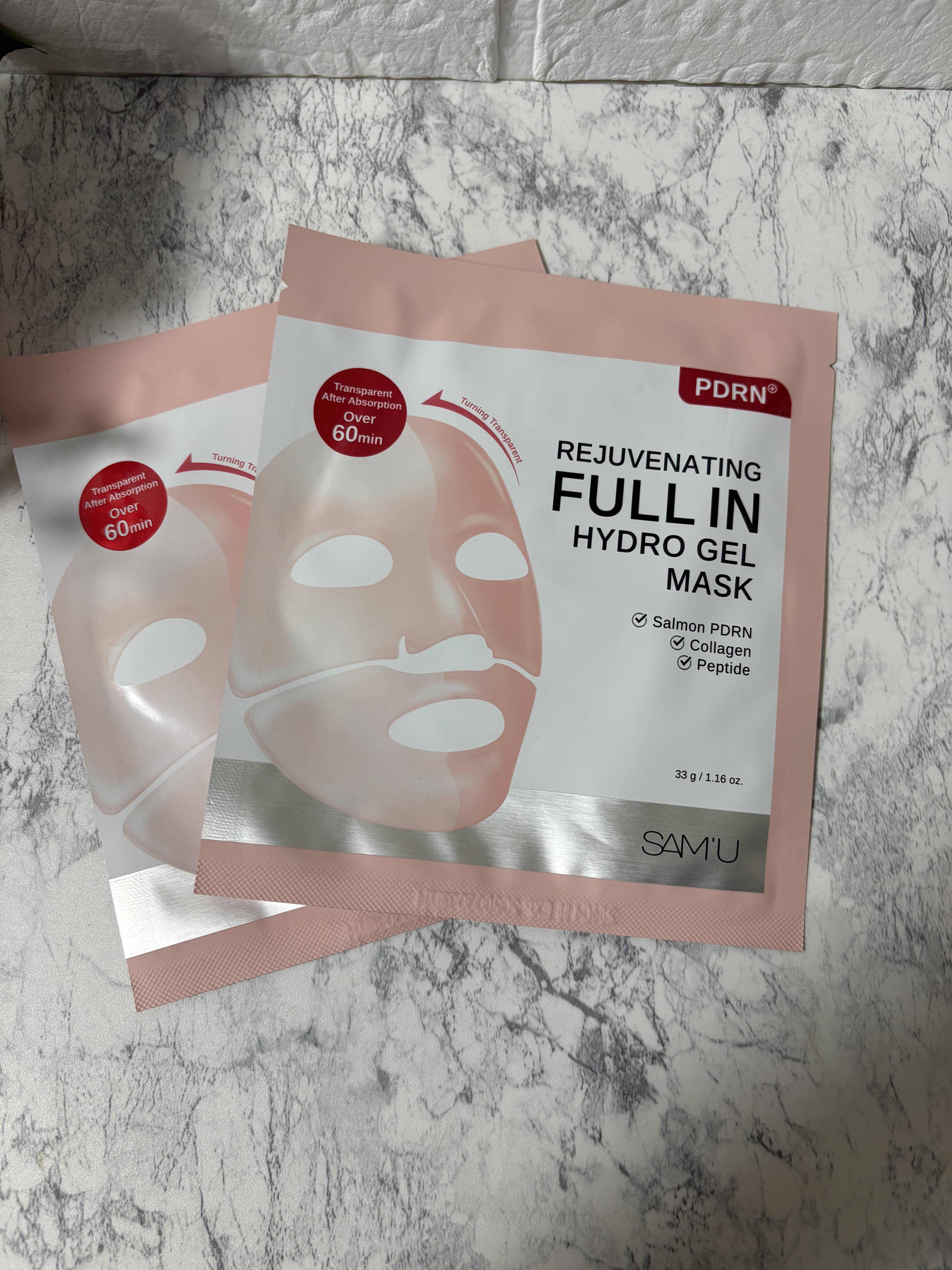SAM'U PDRNリジュべネティングフルインハイドロゲルマスク