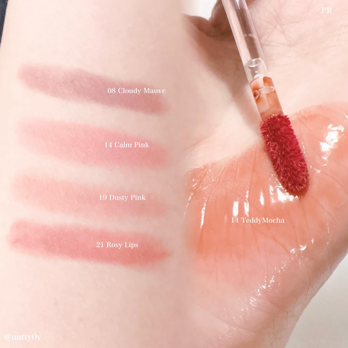 ドットオンムードワンウェイグロイティント/Heart Percent/リップティントを使ったクチコミ（3枚目）