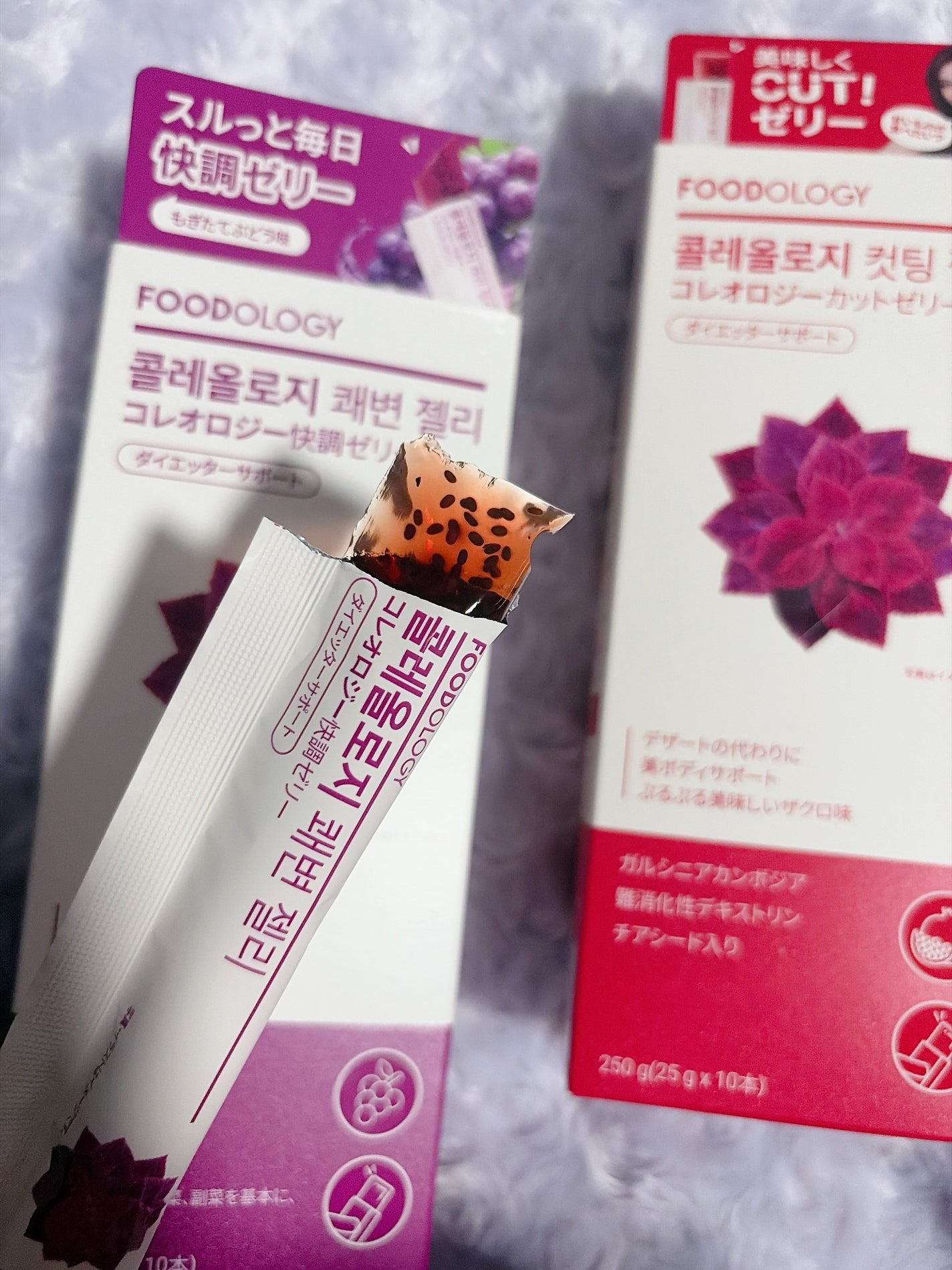 コレオロジーカットゼリー/FOODOLOGY/食品を使ったクチコミ(2枚目)