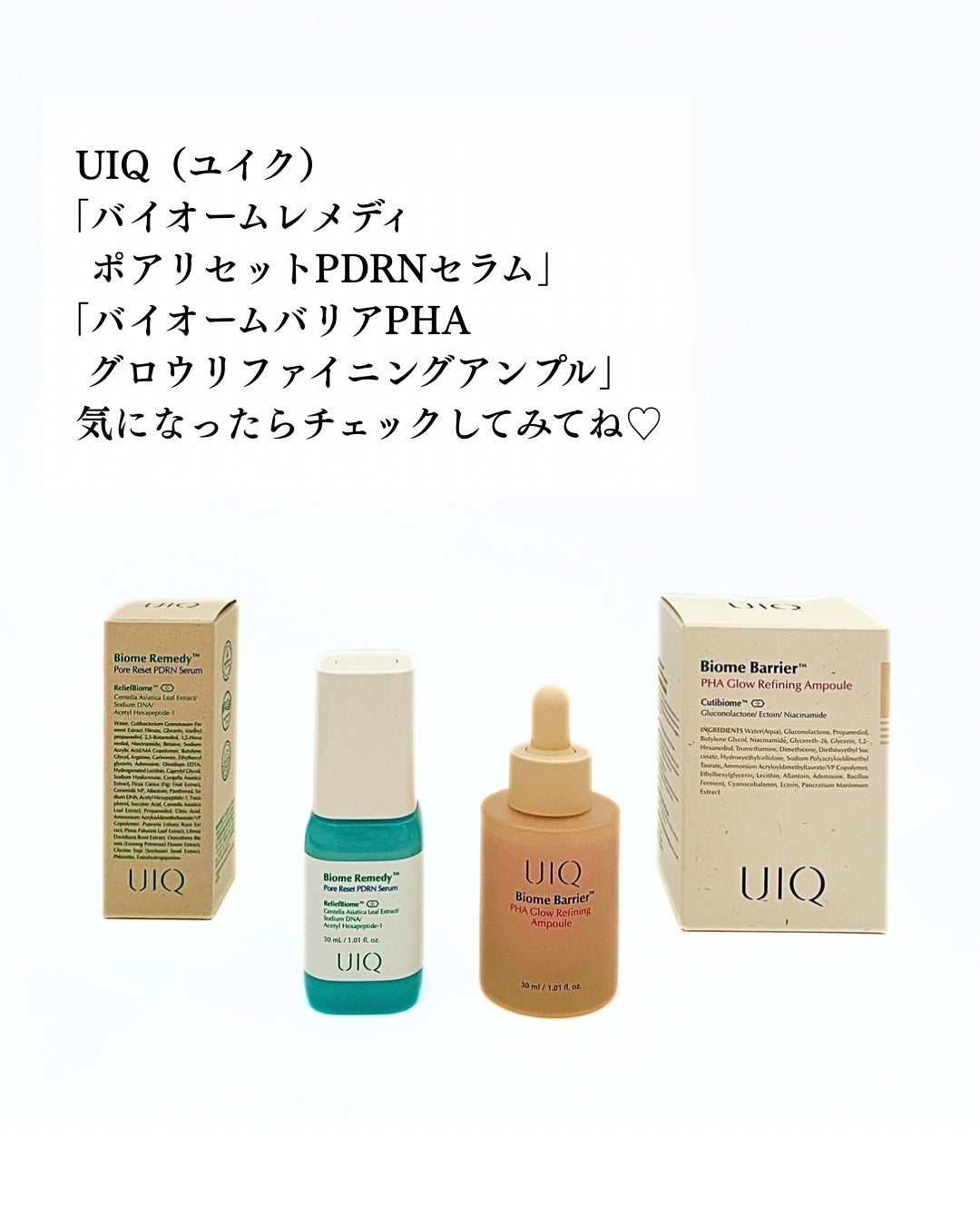 バイオームレメディポアリセットPDRN セラム/UIQ/美容液を使ったクチコミ(6枚目)