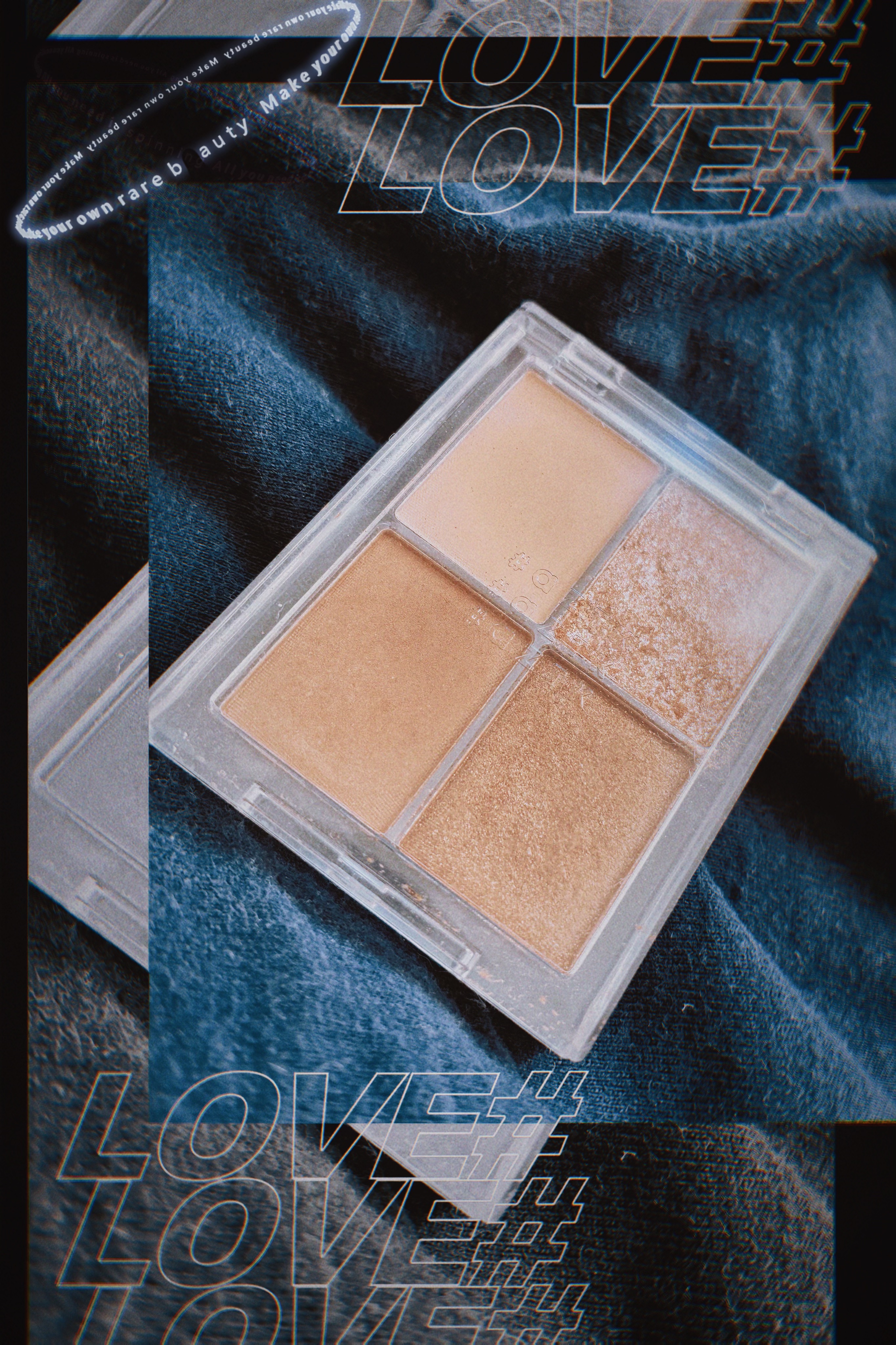 4色アイシャドウパレット 01 ビスクシュシュ/aZTK/アイシャドウパレットを使ったクチコミ（1枚目）