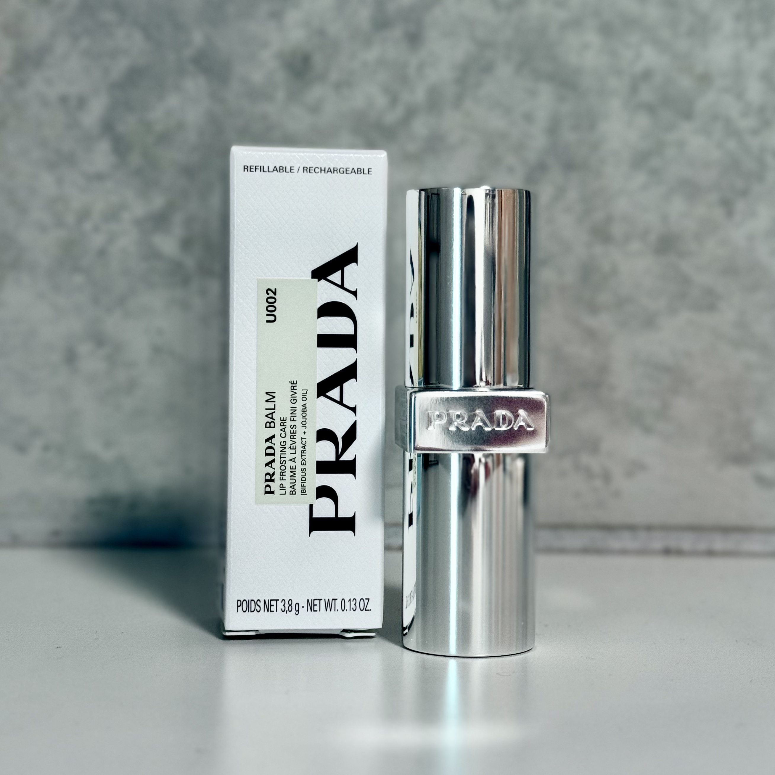 リップ バーム フロスティング ケア/PRADA BEAUTY/リップバームを使ったクチコミ（1枚目）