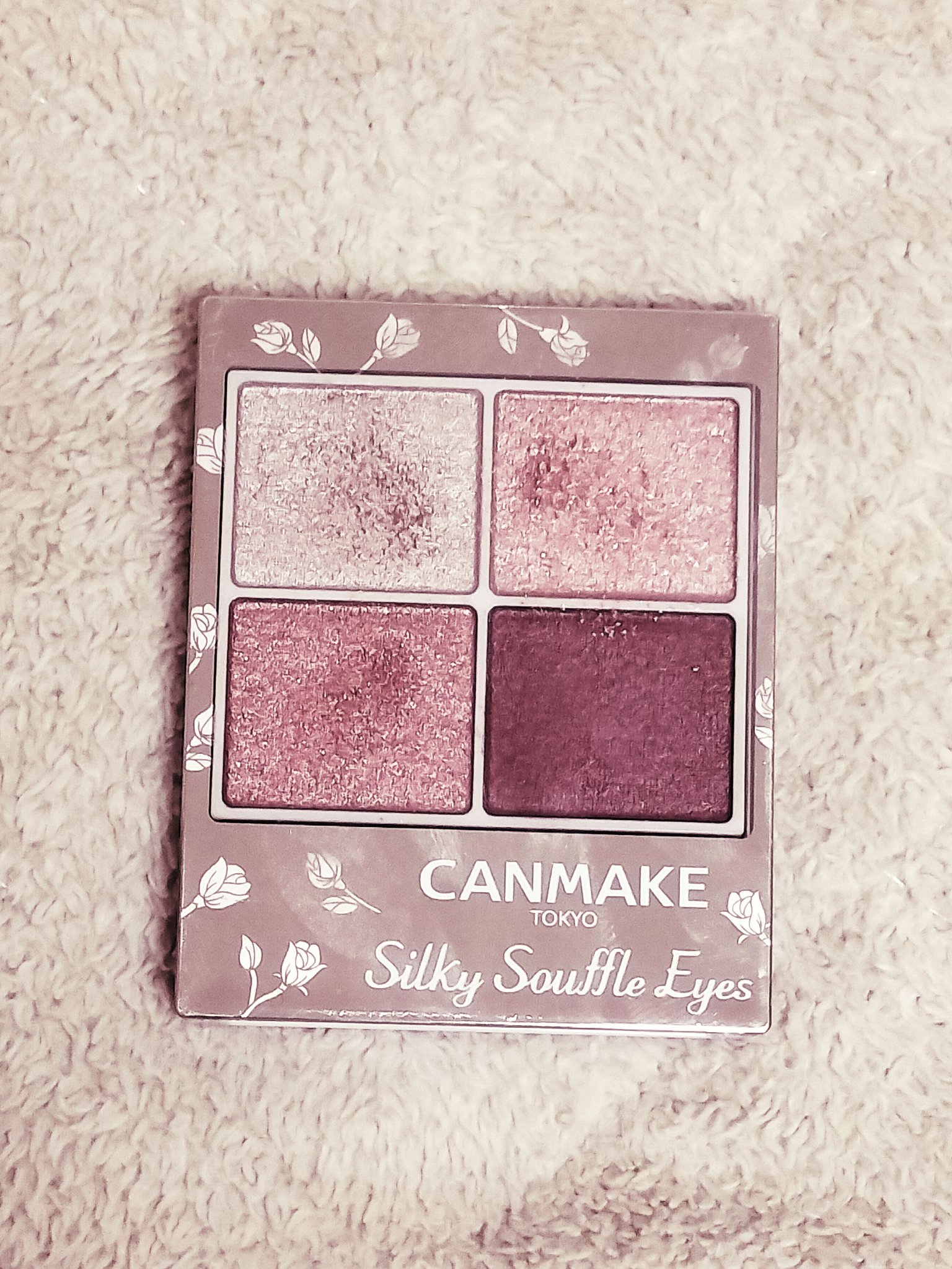 シルキースフレアイズ/キャンメイク/アイシャドウパレットを使ったクチコミ（1枚目）