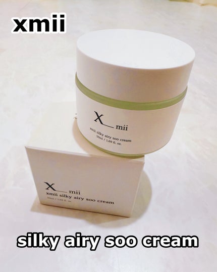 シルキーエアリーSooクリーム/xmii/フェイスクリームを使ったクチコミ(1枚目)