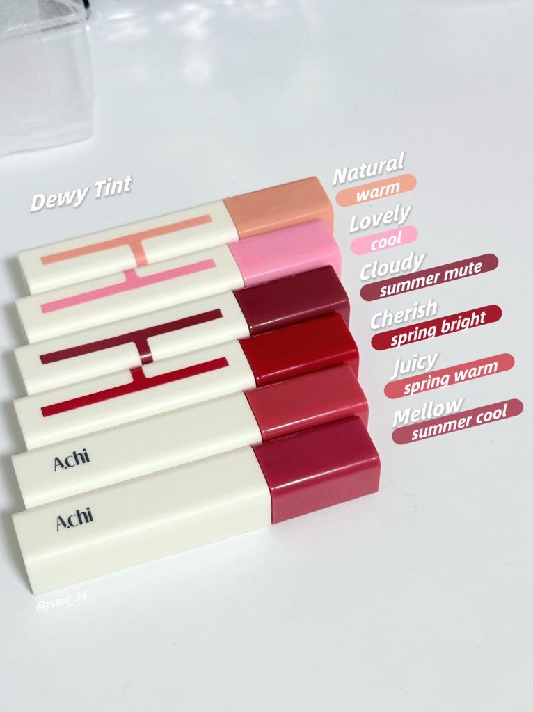 Dewy Tint/A.chi/リップティントを使ったクチコミ(2枚目)