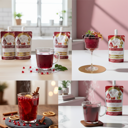 魅惑ザクロ /ジンジャーブースト/魅惑ザクロ/美容ドリンクを使ったクチコミ(6枚目)