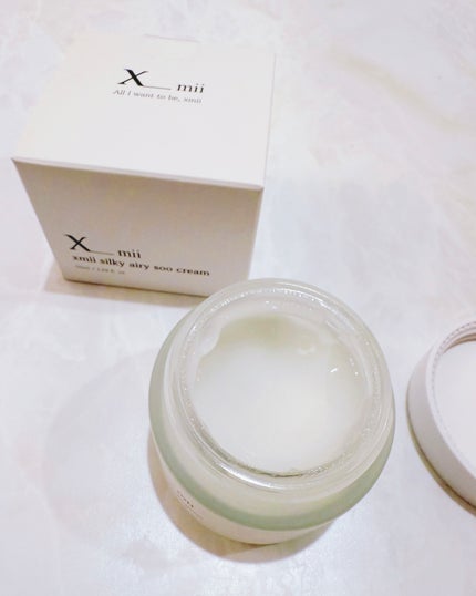 シルキーエアリーSooクリーム/xmii/フェイスクリームを使ったクチコミ(2枚目)