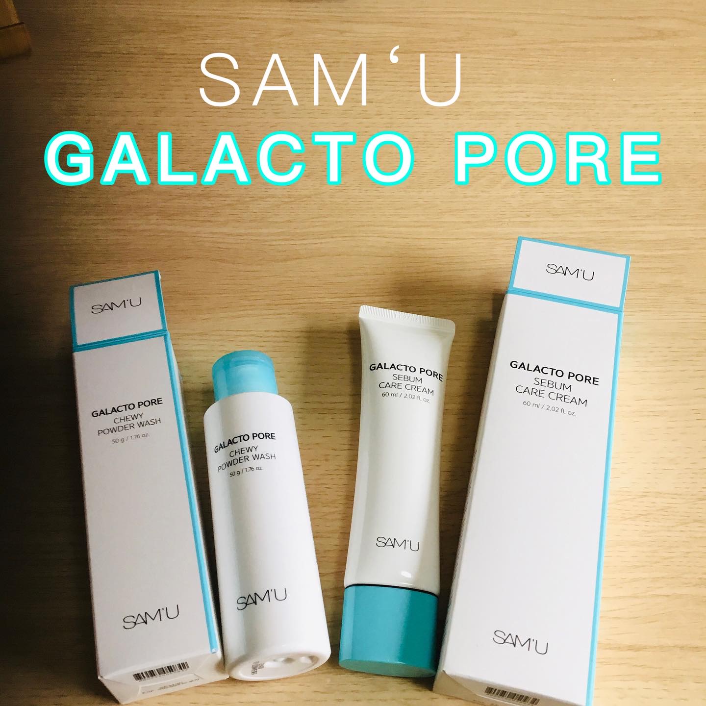 サミュ ガラクトポア チューイー パウダーウォッシュ/SAM'U/洗顔パウダーを使ったクチコミ（1枚目）