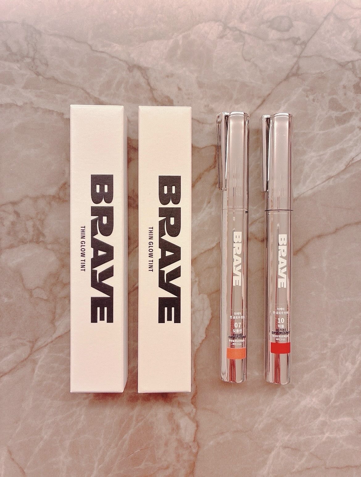 THIN GLOW TINT/BRAYE/口紅を使ったクチコミ（1枚目）