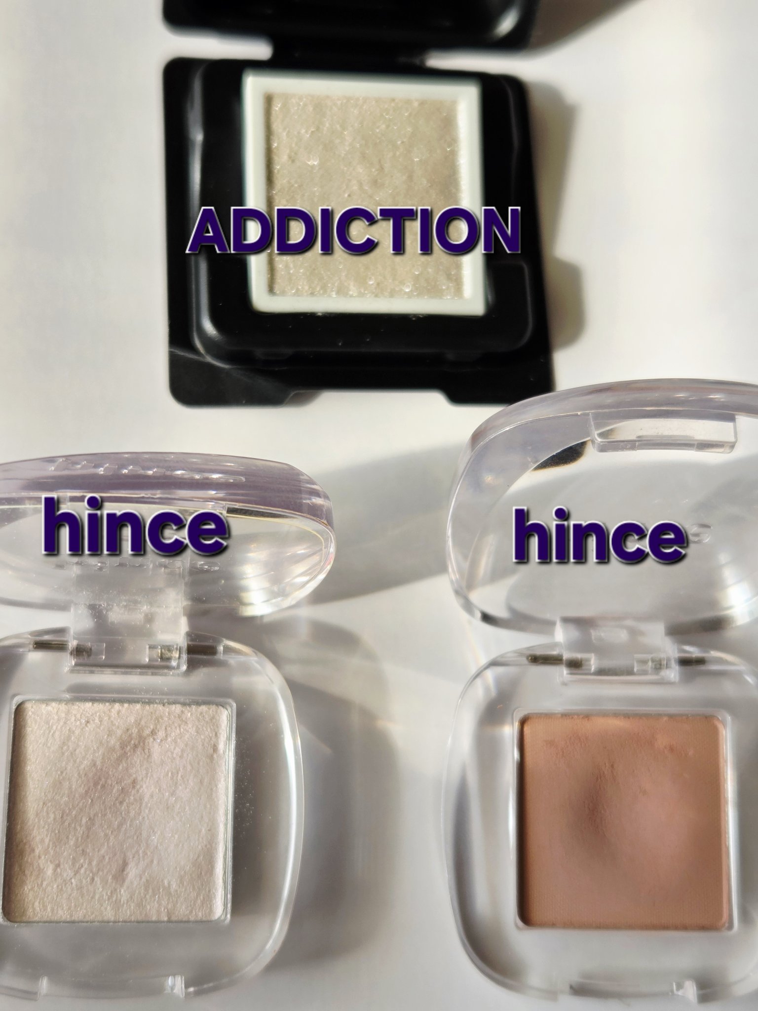 シングルアイシャドウ 17 LILAC SHOWER/hince/単色アイシャドウを使ったクチコミ（1枚目）