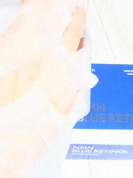 NMNブルースーパーレチノール デイリーターンオーバーマスク/milktouch スキンケア/シートマスク・パックを使ったクチコミ(3枚目)