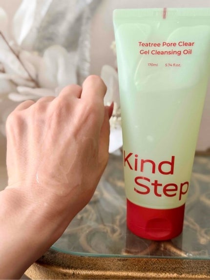ティーツリージェルクレンジングオイル/KindStep/クレンジングジェルを使ったクチコミ(3枚目)