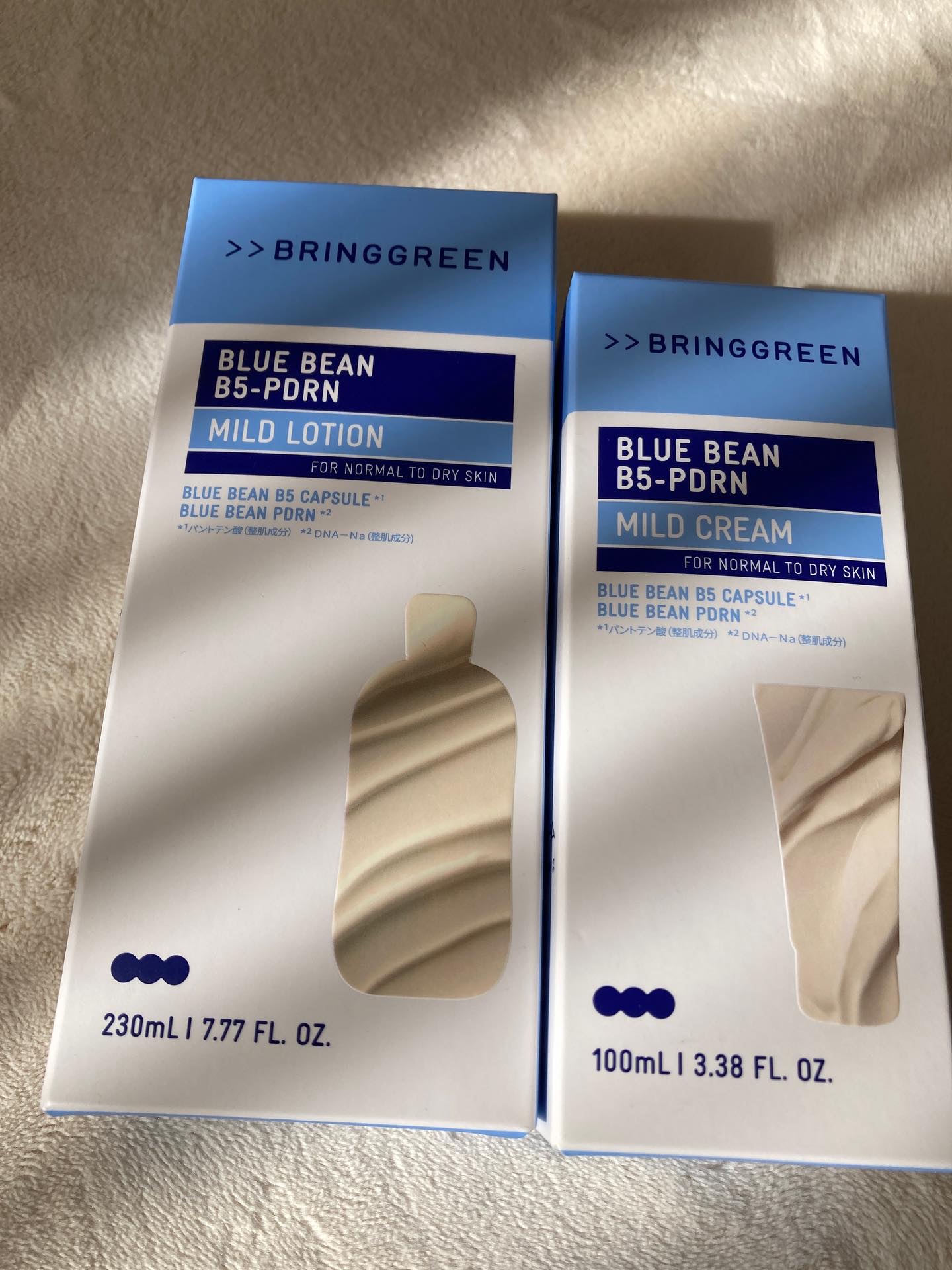 ブルービーンB5-PDRN™マイルドクリーム/BRINGGREEN/フェイスクリームを使ったクチコミ（1枚目）