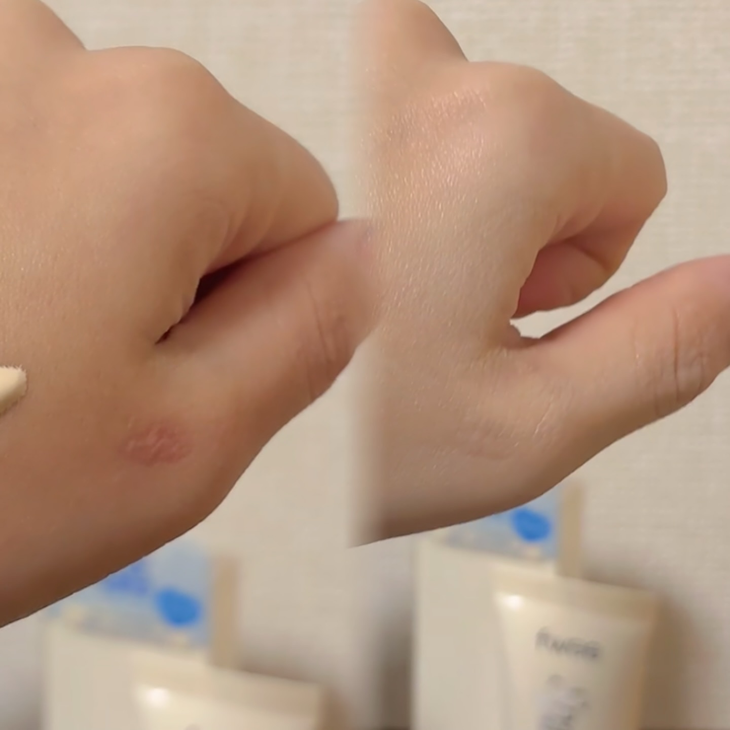 スパグロウUVトーンアップベース/fwee/化粧下地を使ったクチコミ（2枚目）