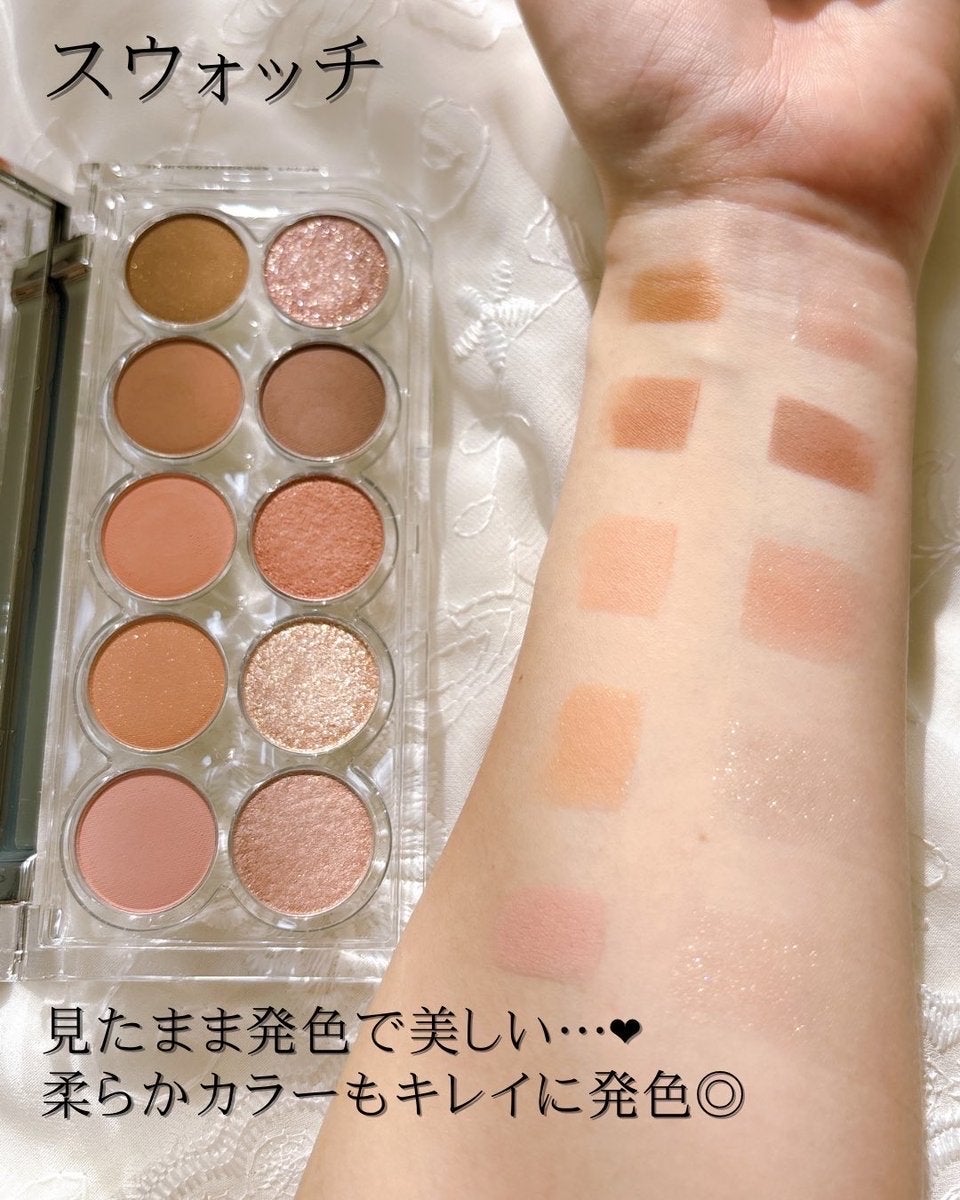 ライトオンアイズシャドウパレット/ルミル/アイシャドウパレットを使ったクチコミ(4枚目)