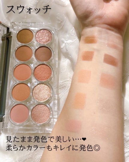 ライトオンアイズシャドウパレット/ルミル/アイシャドウパレットを使ったクチコミ(4枚目)