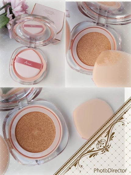 アリウル インクフェザーカバーラスティングクッション/Ariul/クッションファンデーションを使ったクチコミ(2枚目)