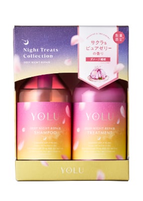 ヨル　トリーツ　スプリング　ディープナイトリペアシャンプー・トリートメント / YOLU