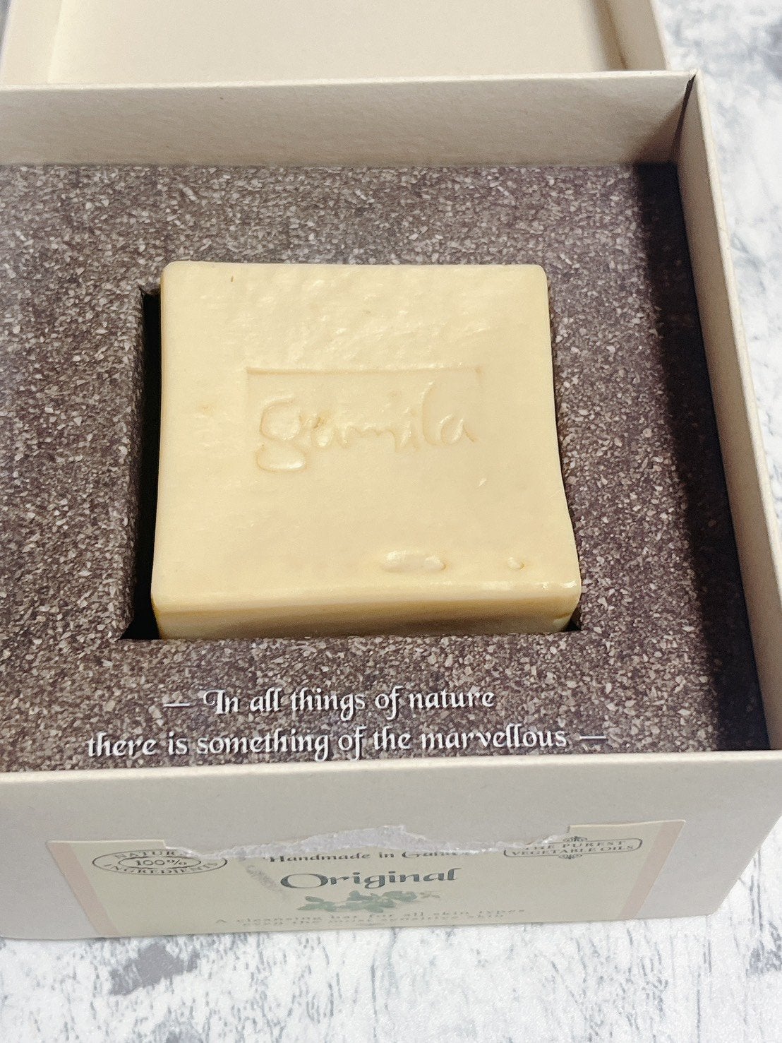 ガミラシークレット オリジナル/ガミラシークレット/洗顔石鹸を使ったクチコミ(2枚目)