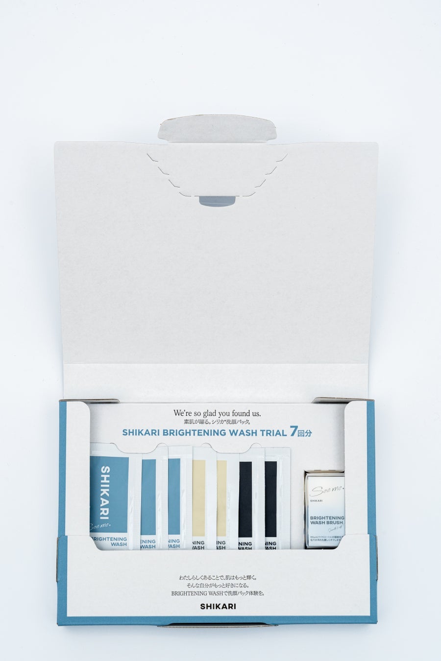 SHIKARI BRIGHTENING WASH トライアルセット(全種) SHIKARI