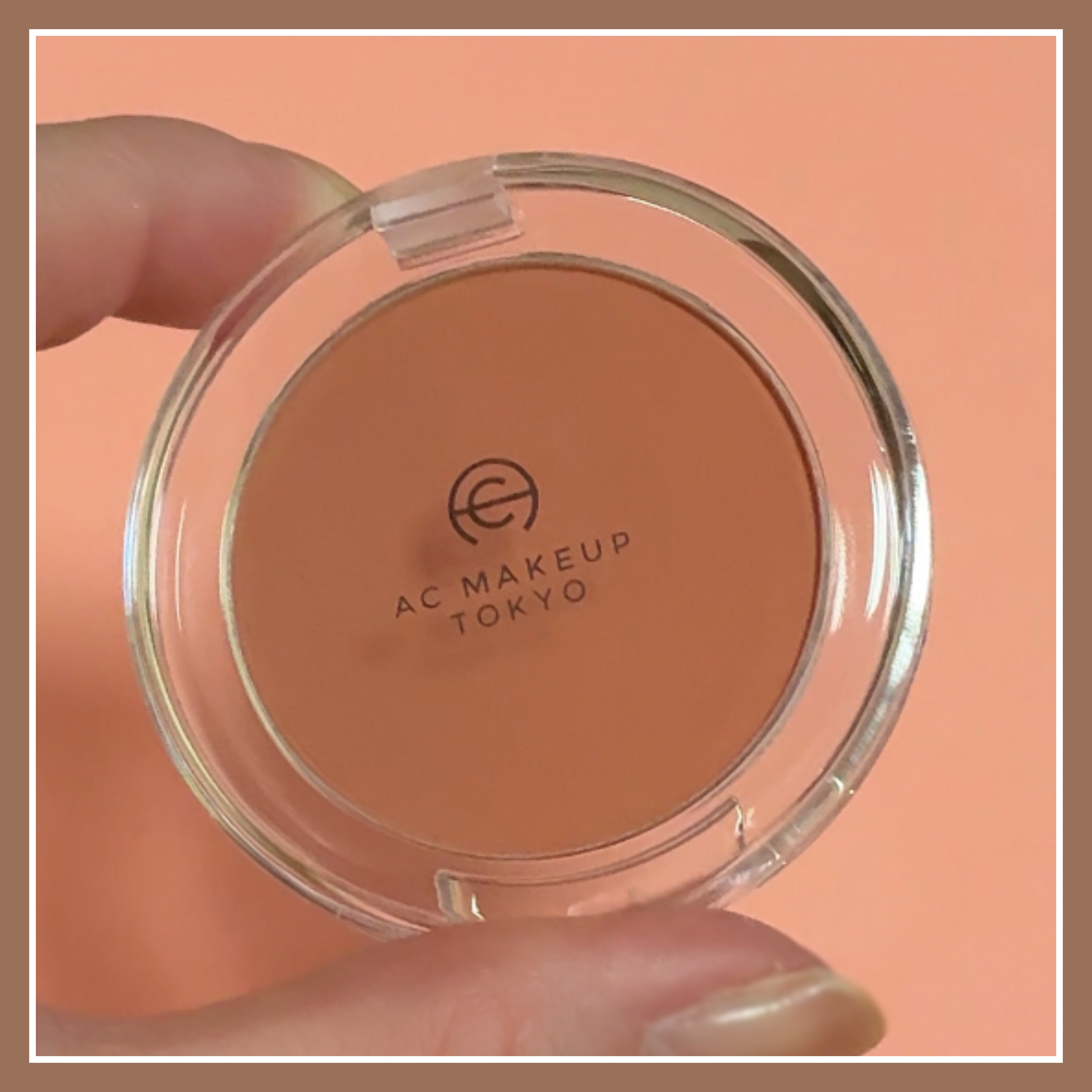 ACマットチークカラー/セリア/パウダーチークを使ったクチコミ（3枚目）