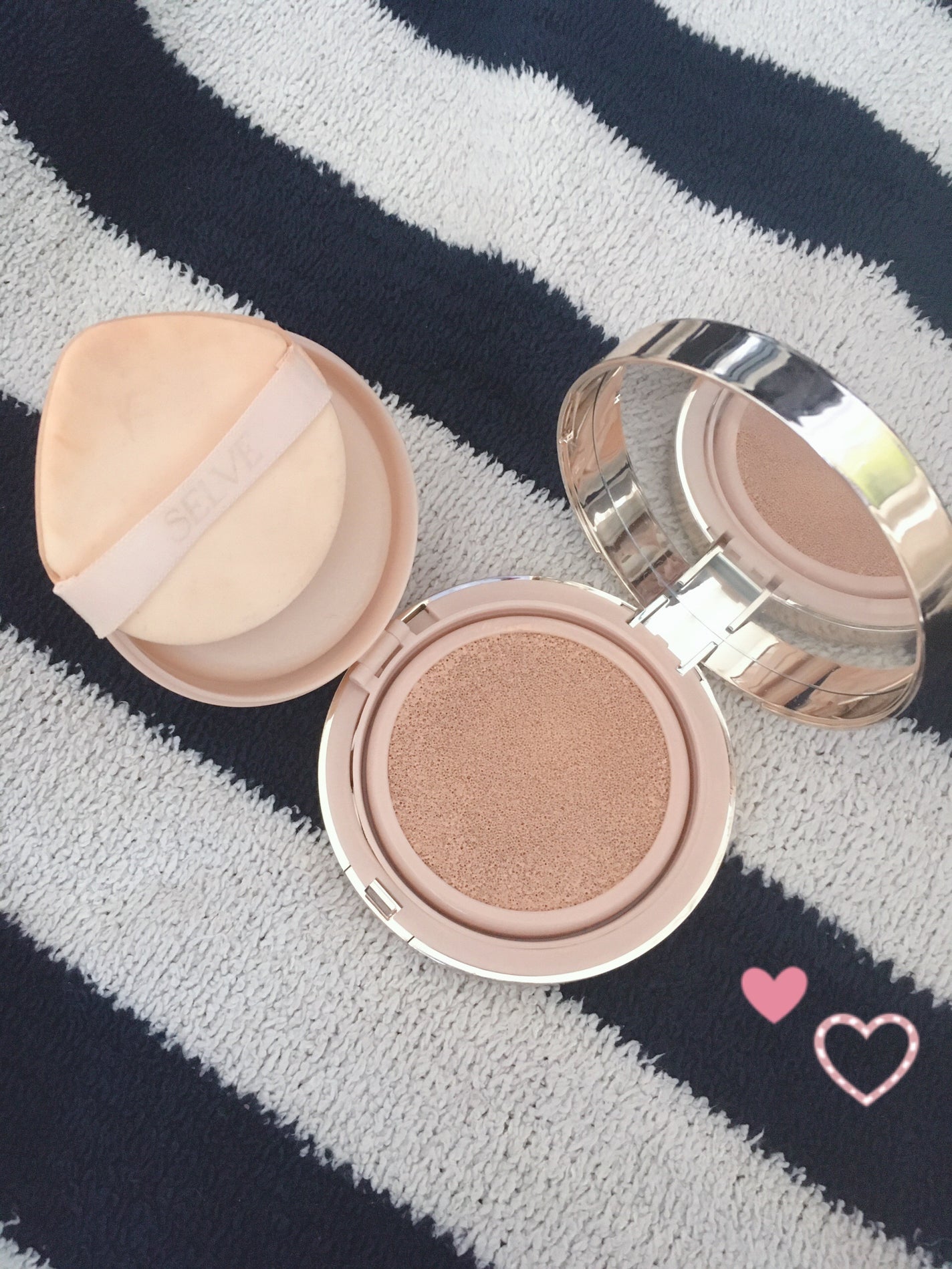 ピュアポリッシュクッションファンデーション/SELVE/クッションファンデーションを使ったクチコミ(1枚目)