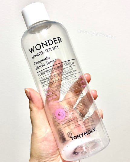 Wonder Ceramide Mochi Toner(トニーモリーワンダーCモチトナー)/TONYMOLY/化粧水を使ったクチコミ(2枚目)