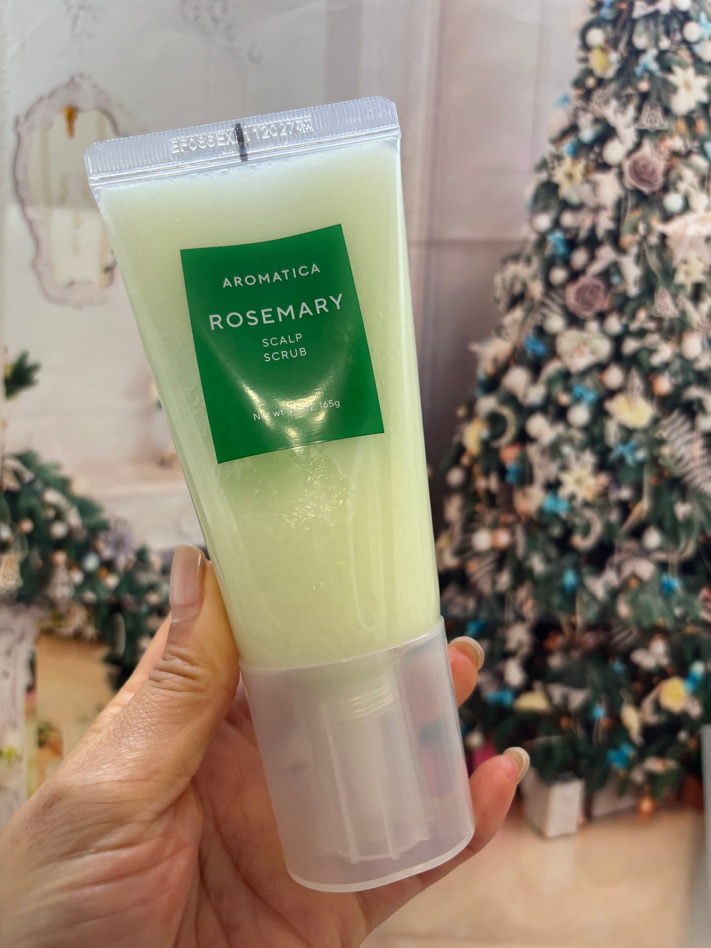 ローズマリー スカルプ スクラブ/AROMATICA/ヘッドスクラブを使ったクチコミ(5枚目)