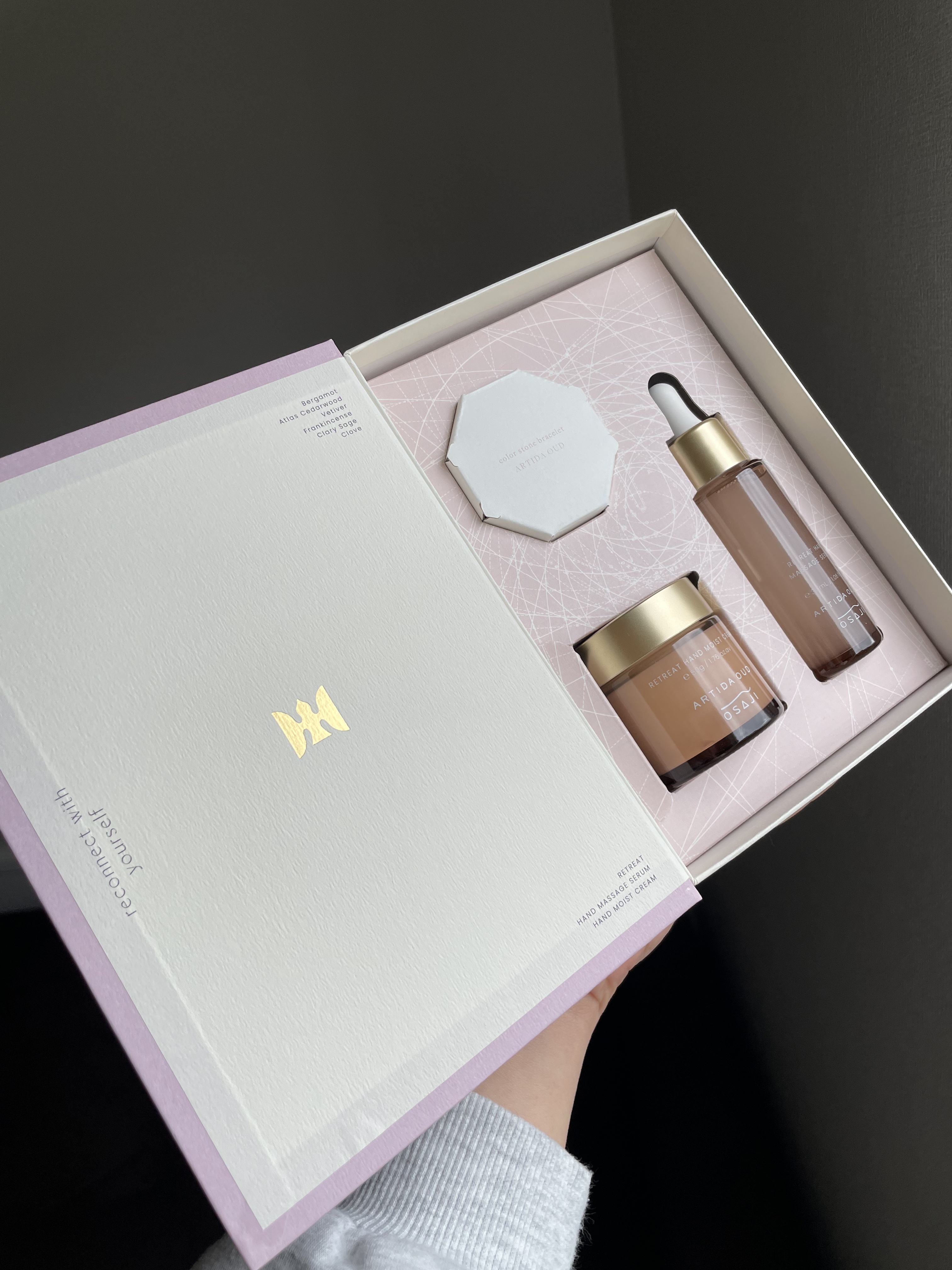 オサジ リトリート ハンド コレクション ARTIDA OUD【数量限定】/OSAJI/その他キットセットを使ったクチコミ（3枚目）