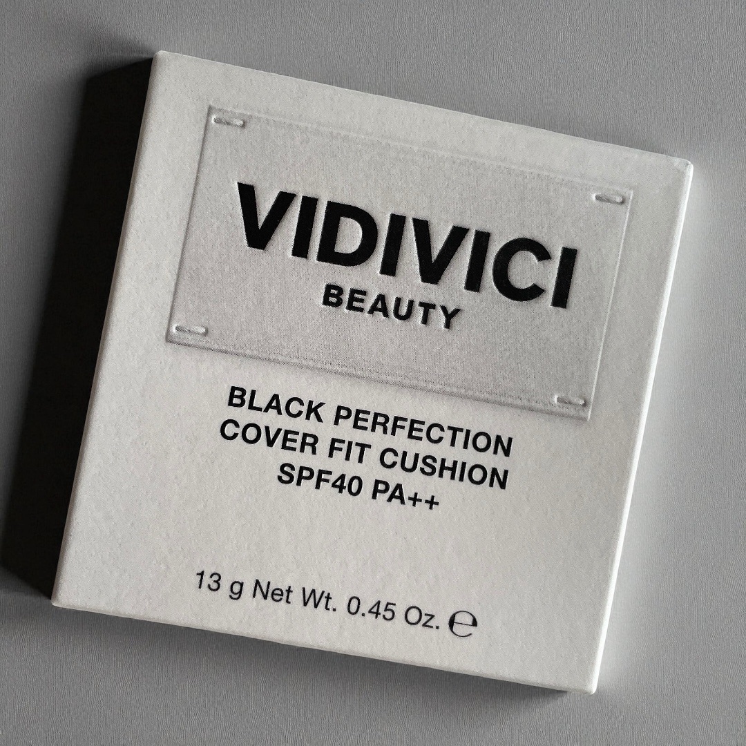 ブラックパーフェクション カバーフィットクッション/VIDIVICI/クッションファンデーションを使ったクチコミ（3枚目）