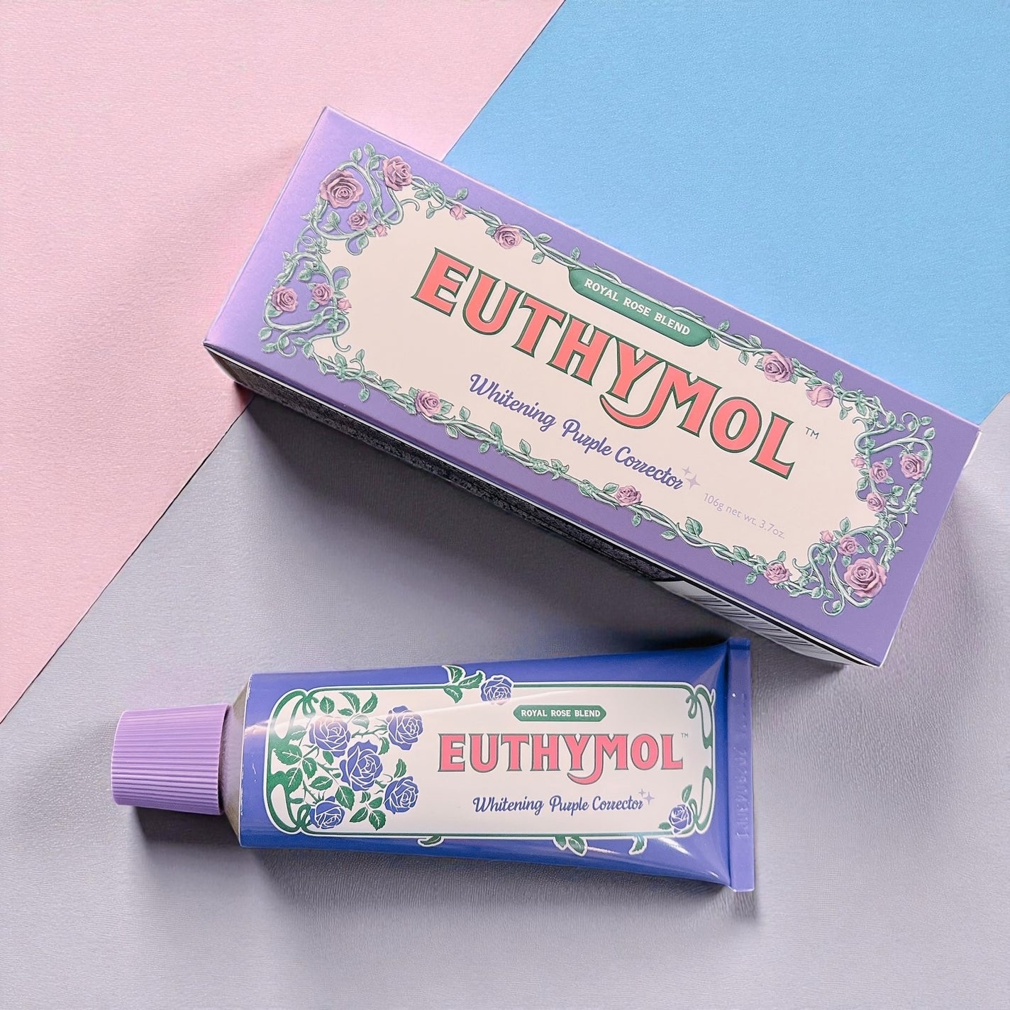 パープルコレクターロイヤルローズブレンド/EUTHYMOL/歯磨き粉を使ったクチコミ(1枚目)