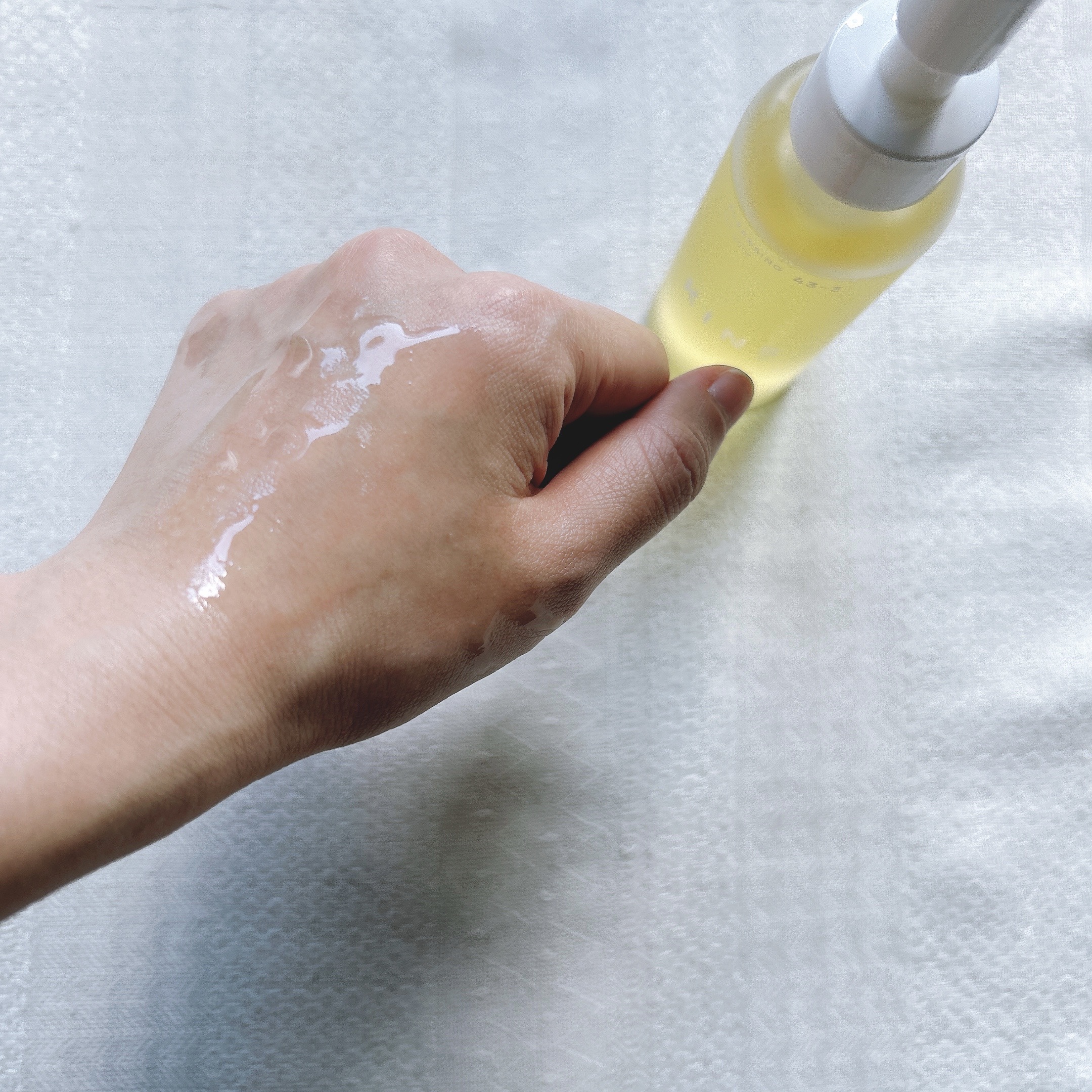 クレンジングオイル/KINS/オイルクレンジングを使ったクチコミ（2枚目）